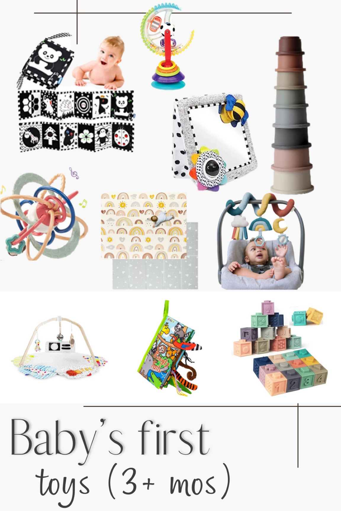 Baby’s first toys
Montessori
Infant development
Speech therapy 
SLP recommended 


#LTKbaby #LTKbump #LTKfamily