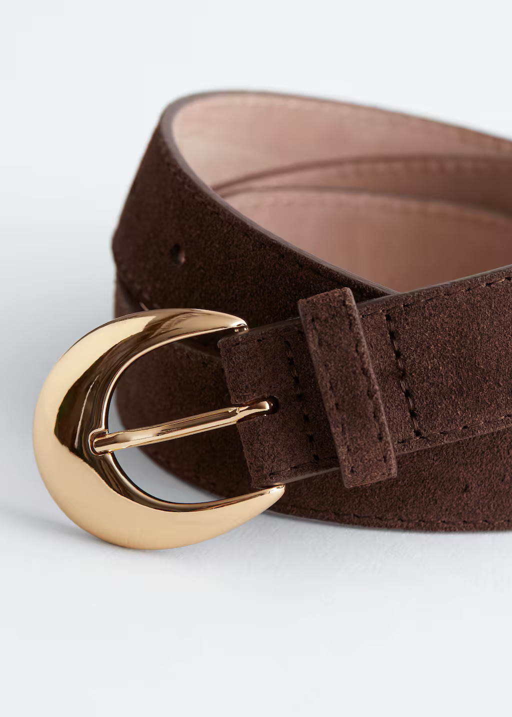 Crescent-Buckle Leather Belt | & Other Stories - US