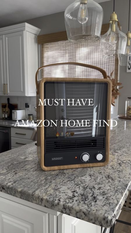 Amazon must have! Mini fireplace that has a fan that blows heat out! Safety feature if it falls over & can be carried from room to room! Also love the crackling sound 🔥🔥🔥

#LTKGiftGuide #LTKfindsunder100