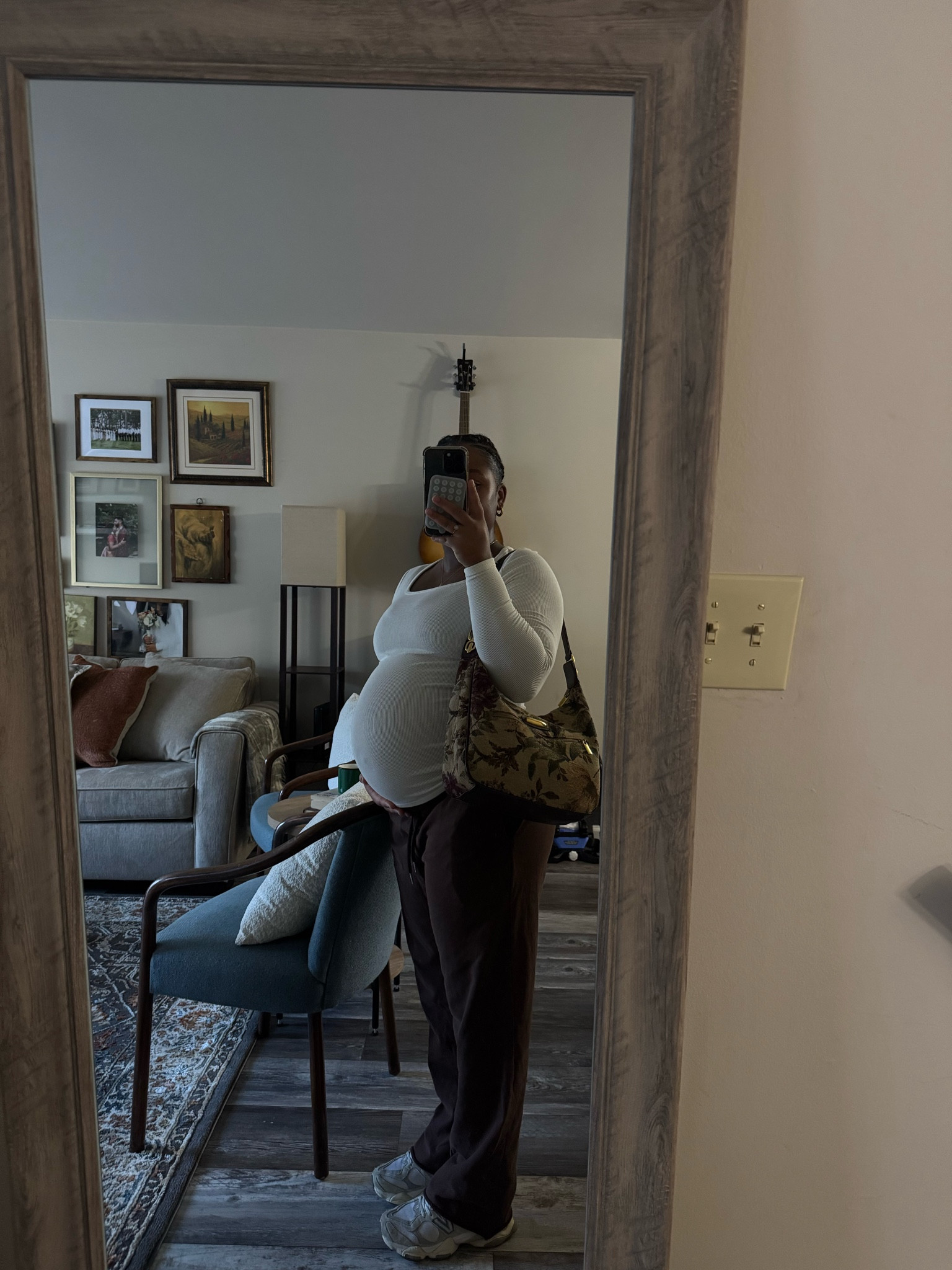 This is 34 weeks 🤎

The bag is thrifted if I find a dupe I’ll add it to this post! 

#LTKStyleTip #LTKFindsUnder50 #LTKBump