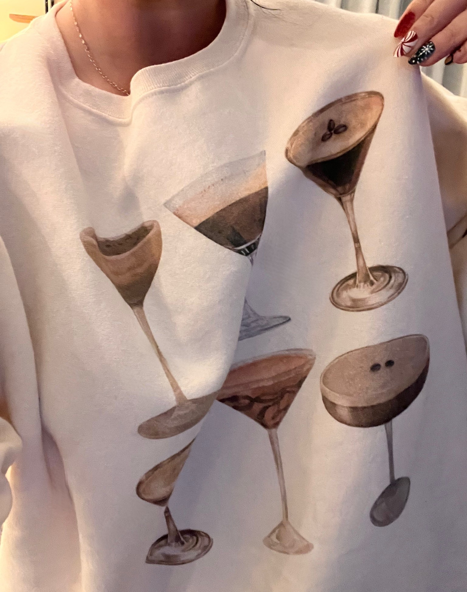 Movie & a tini tonight ☕️