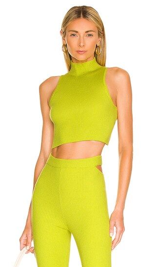 Coyote Top in Lime | Revolve Clothing (Global)