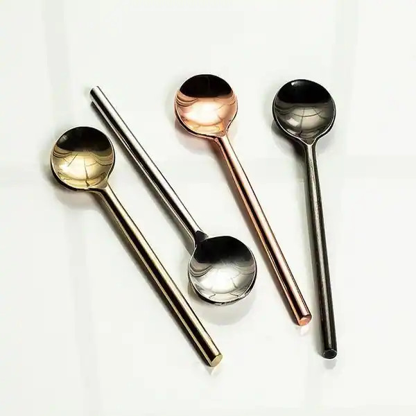 Modern Gold Plated Spoon | Bed Bath & Beyond