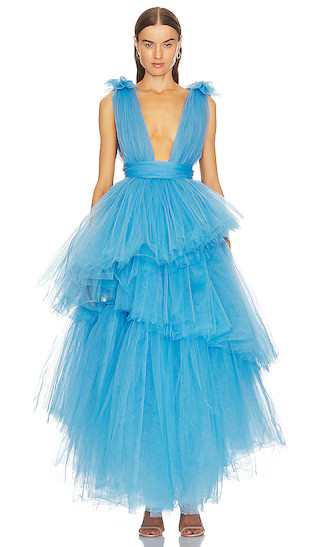 x REVOLVE Anna Gown in Light Blue | Revolve Clothing (Global)