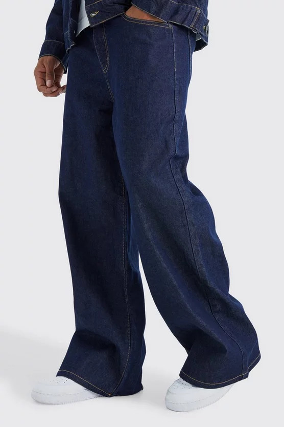 Super Baggy Rigid Jeans | boohooMAN (DE, IE & UK)