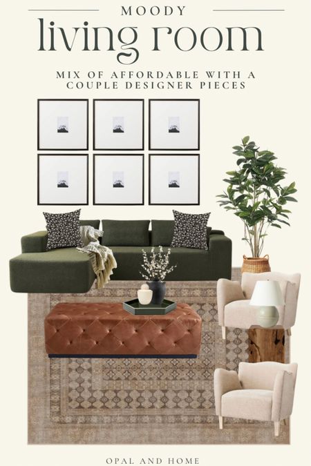 Moody living room
Affordable furniture
Designer furniture
Green sofa

#LTKstyletip #LTKhome #LTKMostLoved