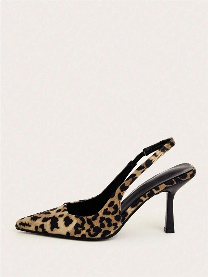 Cheetah Print Heels | SHEIN