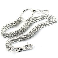 Doublek Heavy Monster Rope Key Jean Wallet Chain Cs05 | 26.5"" 7.9 Oz Silver | Etsy (US)