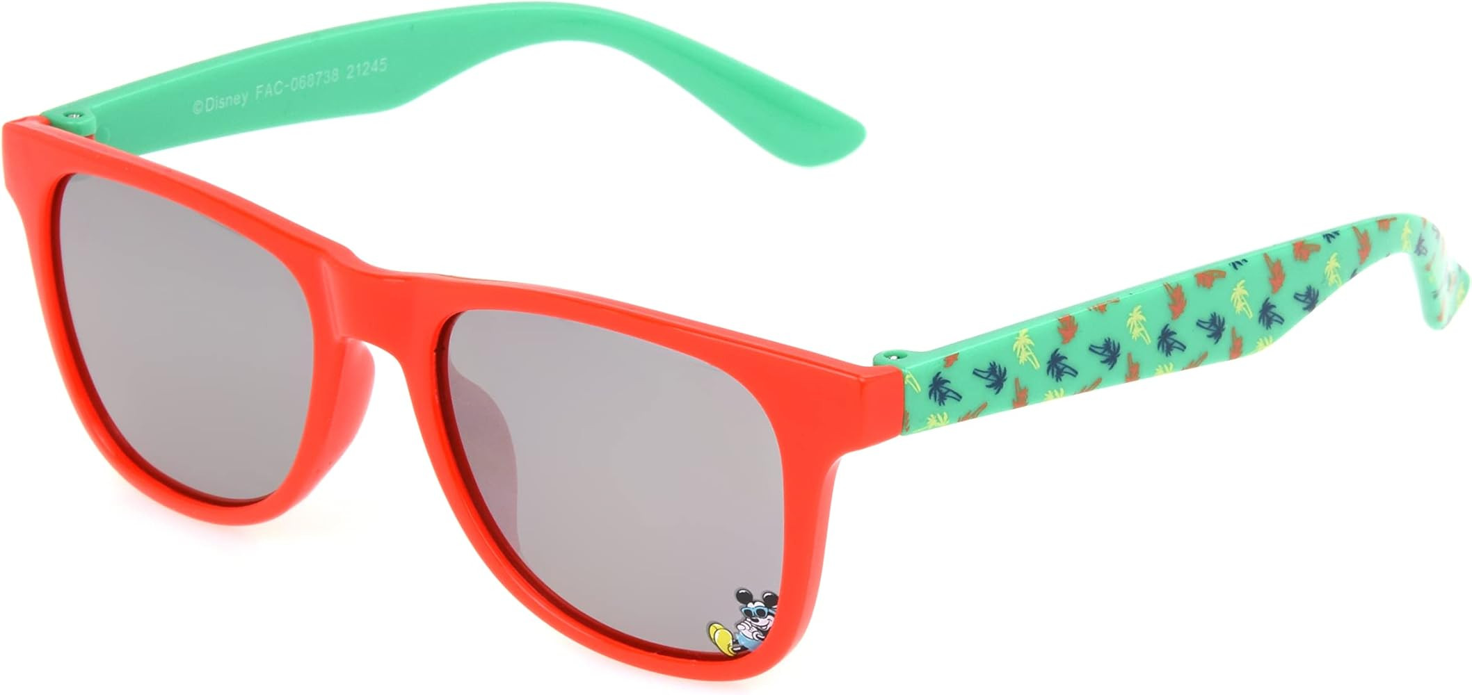 Disney Mickey Kids 1 Wayshape Sunglasses, Red/Green, 45 | Amazon (US)