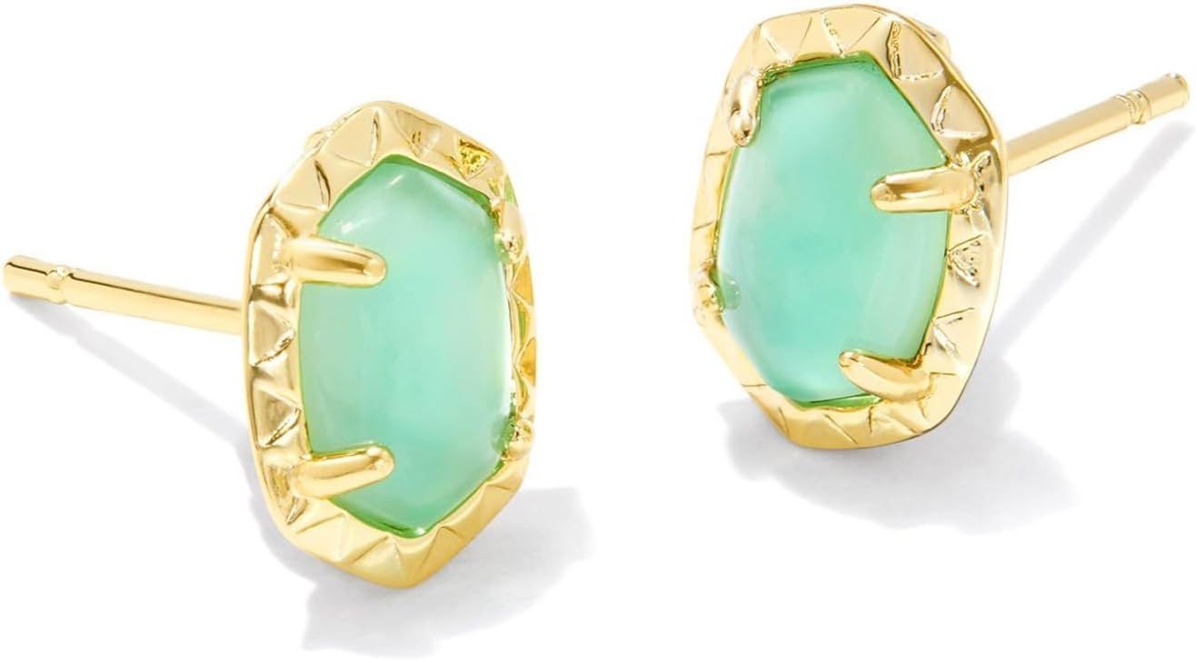 Kendra Scott Womens Daphne Drop Earrings Gold Light Pink Iridescent Abalone One size | Amazon (US)