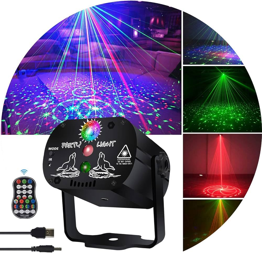 KisMee LED Party Lights Sound Activated for Xmas Bar Halloween Decorations Karaoke Pub KTV Dance ... | Amazon (US)