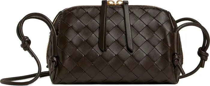 Bottega Veneta Mini Concert Intrecciato Leather Crossbody Bag | Nordstrom | Nordstrom