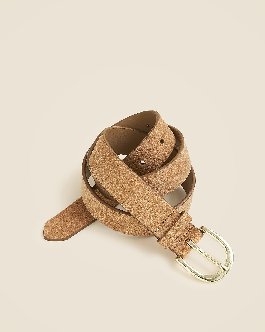 Classic belt in suede | J. Crew US