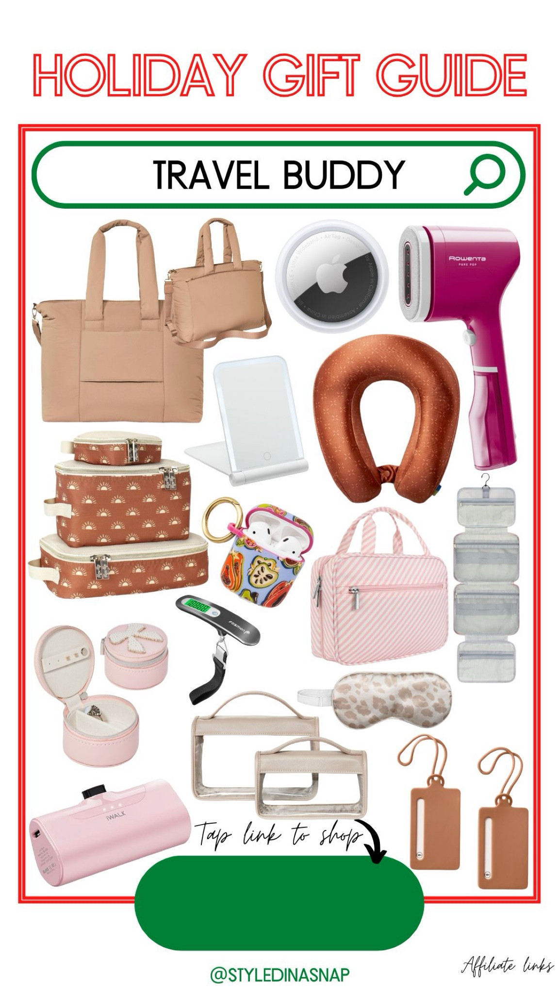 Holiday Gift Guide: FOR TRAVEL BUDDY

#LTKSeasonal #LTKGiftGuide #LTKHoliday