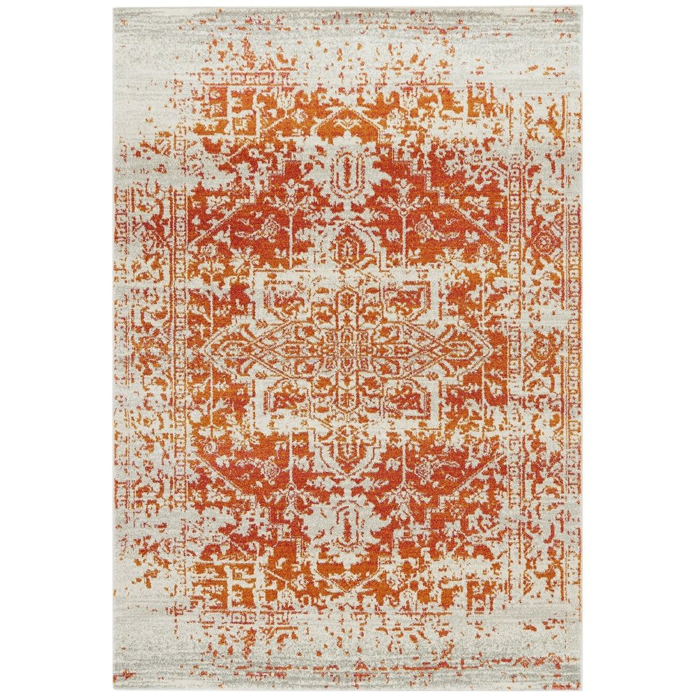 Asiatic Carpets Nova Machine Woven Rug Antique Orange - 160 x 230cm | Olivia's