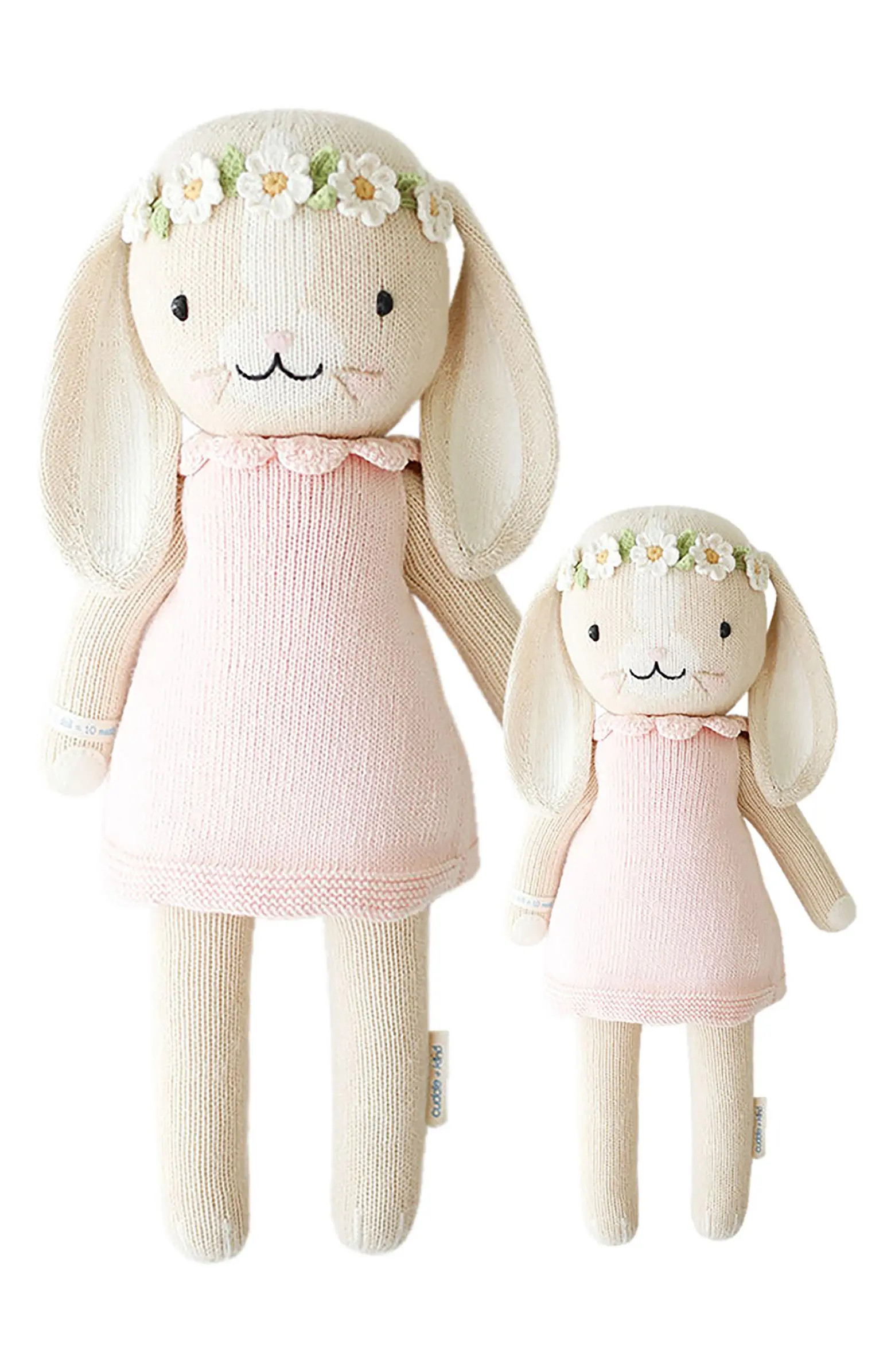 cuddle+kind cuddle + kind Blush Hannah the Bunny Stuffed Animal | Nordstrom | Nordstrom