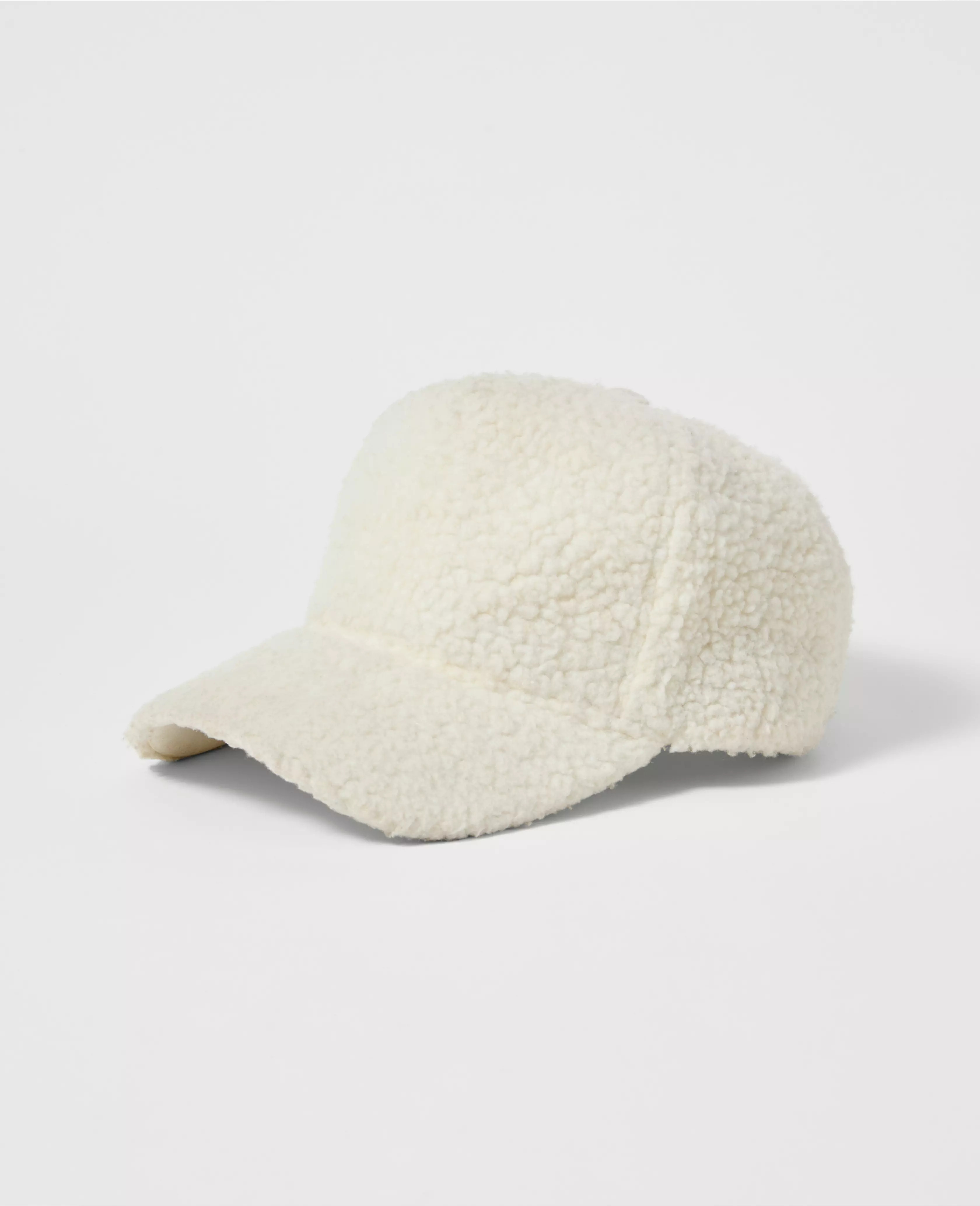 Weekend Collection Sherpa Baseball Cap | Ann Taylor