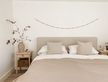 Our cozy minimalist bedroom has been such a safe haven this winter 

#LTKsalealert #LTKSeasonal #LTKhome