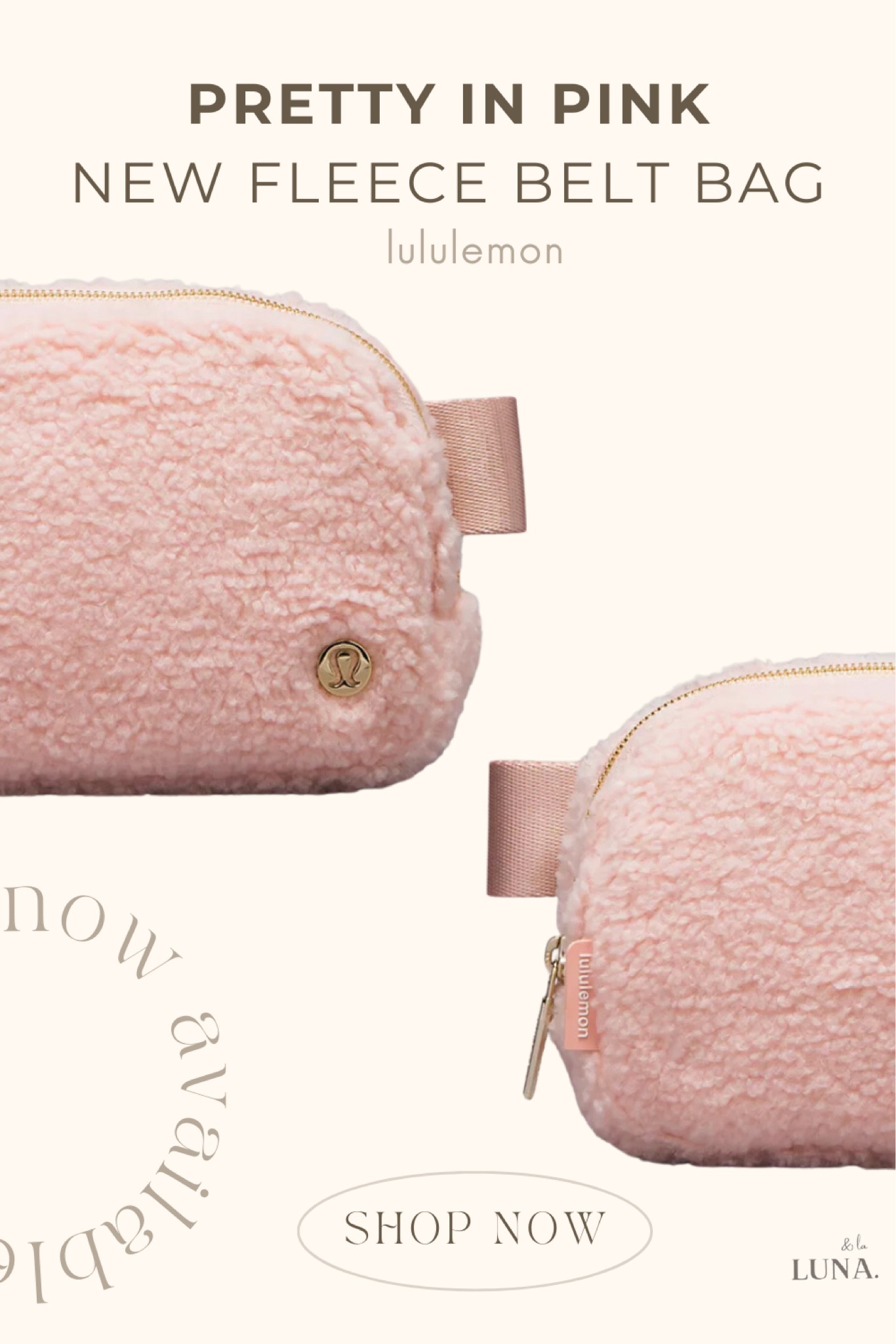 Cute and Cozy at the same time?! This Barbie Core Lululemon Fleece Everyday belt back is a MUST HAVE this fall and winter season!  The perfect addition to your fall or winter wardrobe, these plush and fuzzy bags are both stylish and functional and the perfect accessory to any outfit!

#LTKHoliday #LTKGiftGuide #LTKitbag