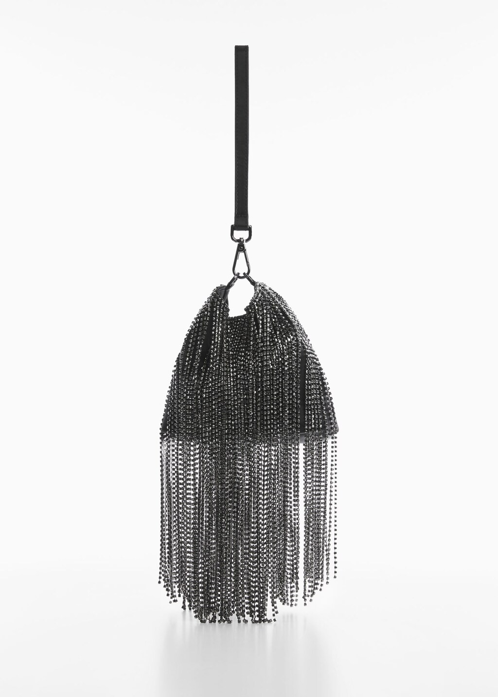 Crystal fringe bag | MANGO (US)