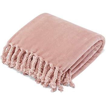 Stone Cottage Hazel Throw 50x70 Pink | Amazon (US)