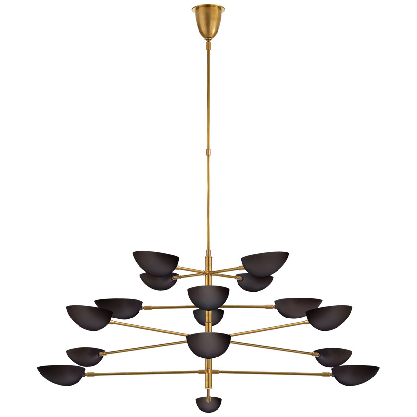 Graphic Grande Four-Tier Chandelier | Visual Comfort