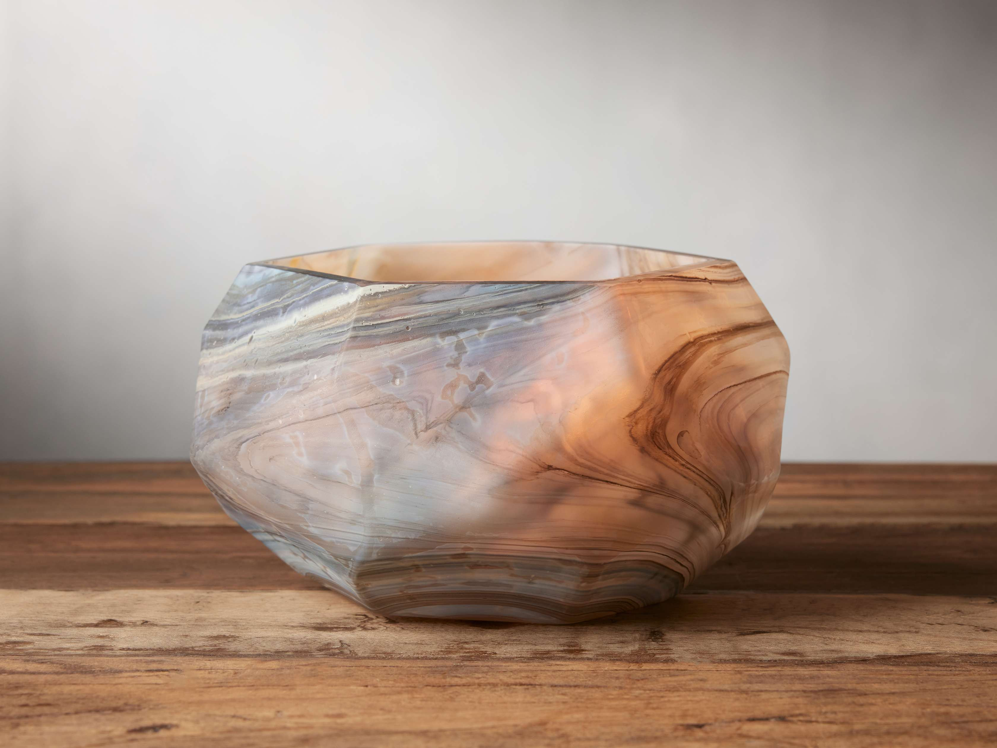 Facet Tealight Candle Holder | Arhaus