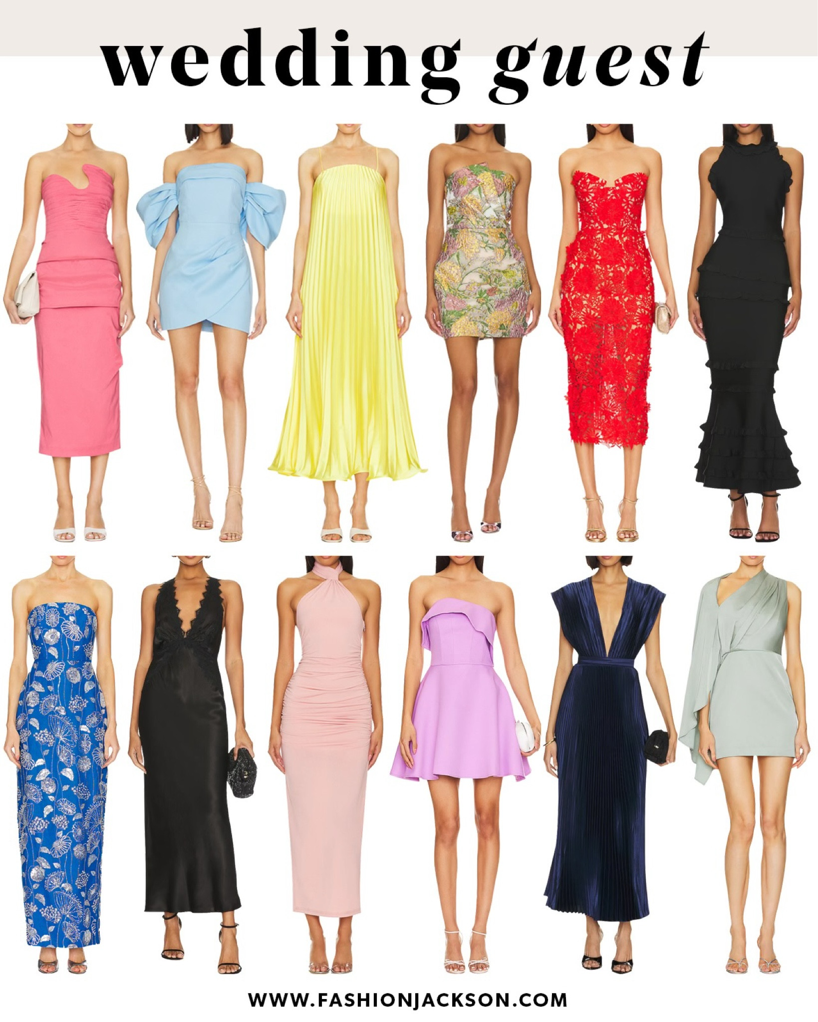 Summer wedding guest dresses #weddingguest #summerwedding #cocktaildress #blackdress #revolve #fashionjackson

#LTKWedding #LTKSeasonal #LTKStyleTip