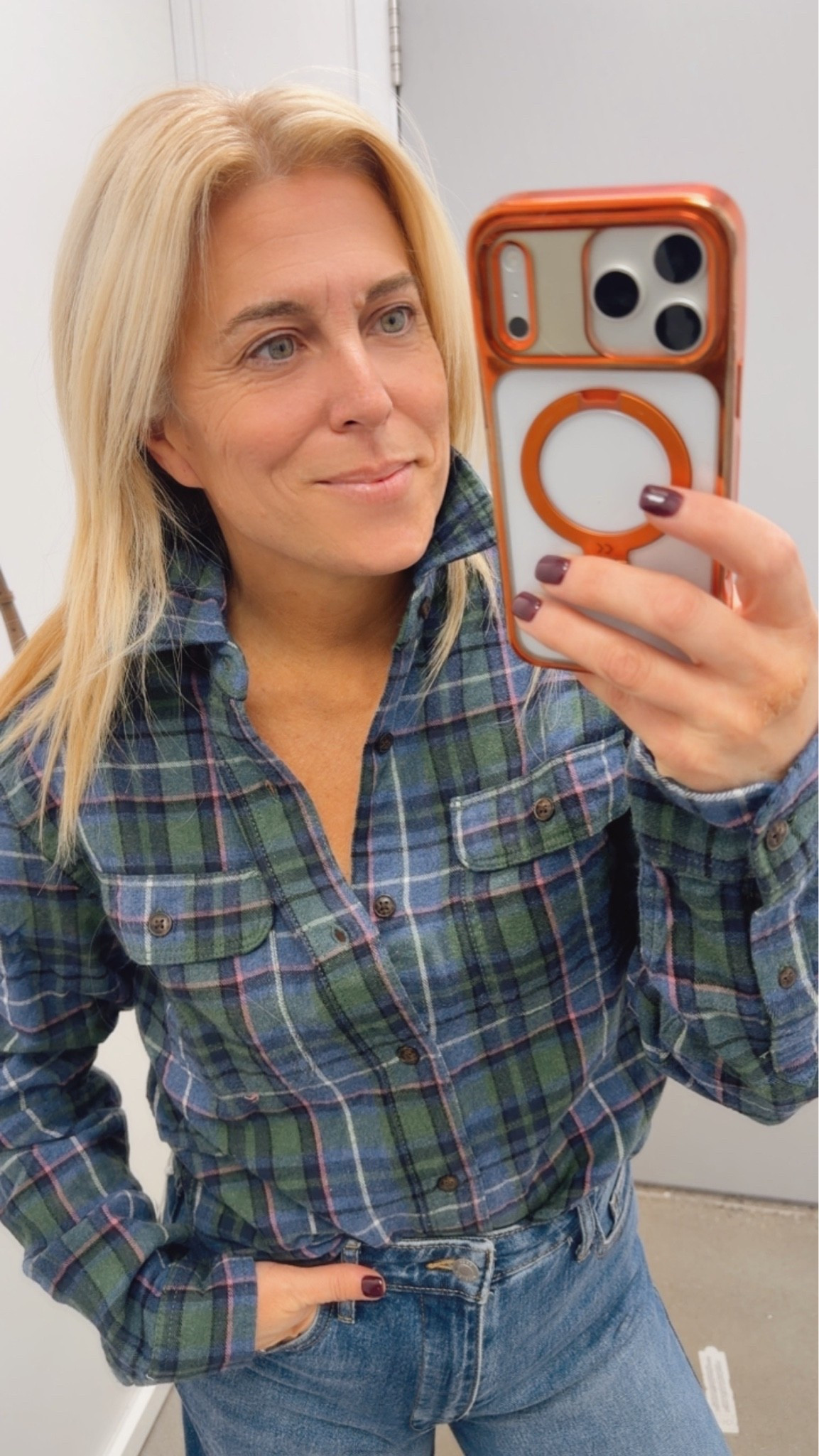 Don’t underestimate men’s button-down shirts they’re only $14 ￼