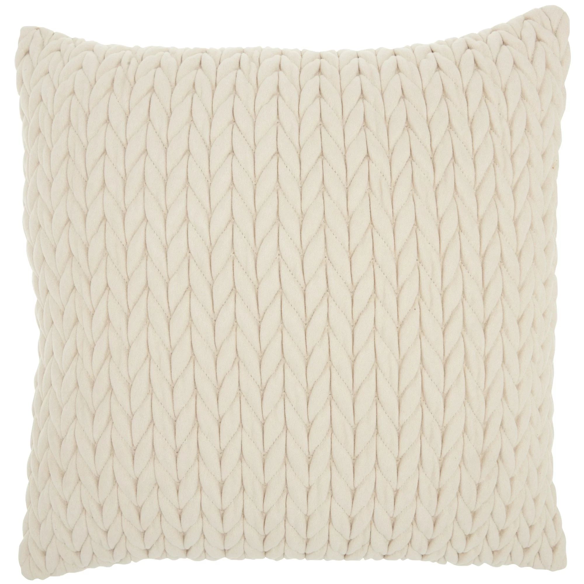 Nourison Life Styles Ivory Decorative Throw Pillow , 18"X18" | Walmart (US)
