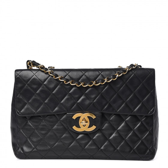 CHANEL

Lambskin Quilted XL Jumbo Single Flap Black


128 | Fashionphile