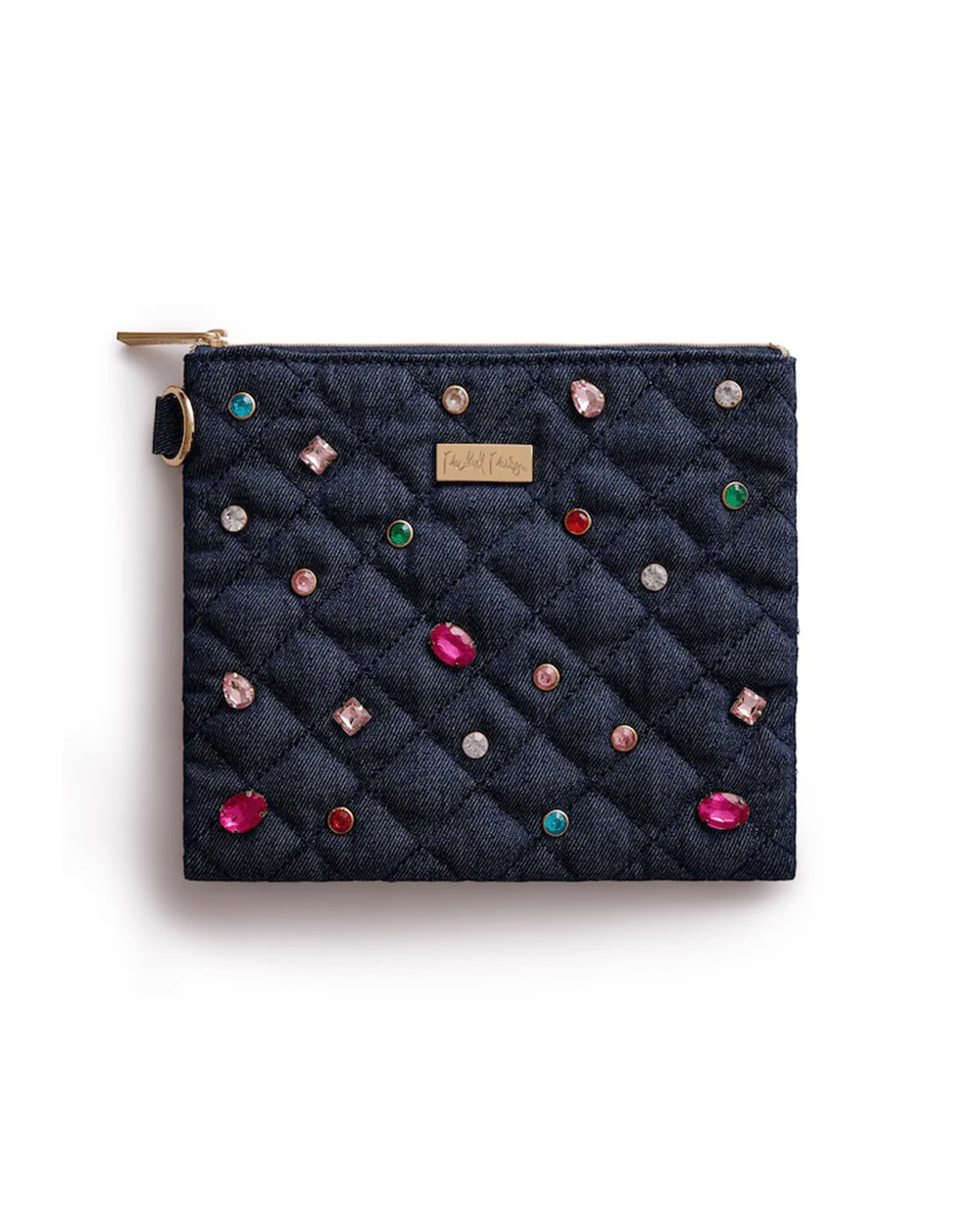 Back To Fun Denim and Gems Everything Pouch | Packed Party