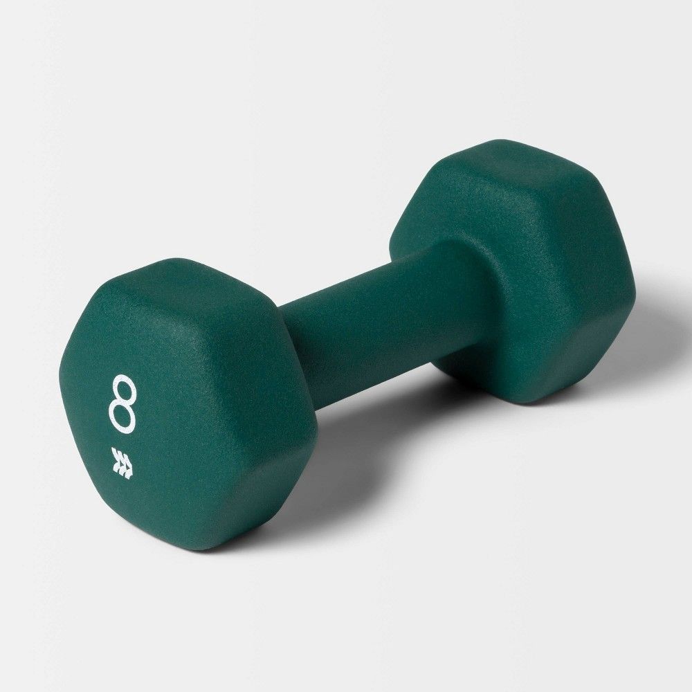 Dumbbell 8lbs Green - All in Motion | Target
