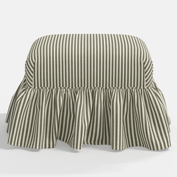 Stoffer Home x Cloth & Company June Ottoman | Birch Lane