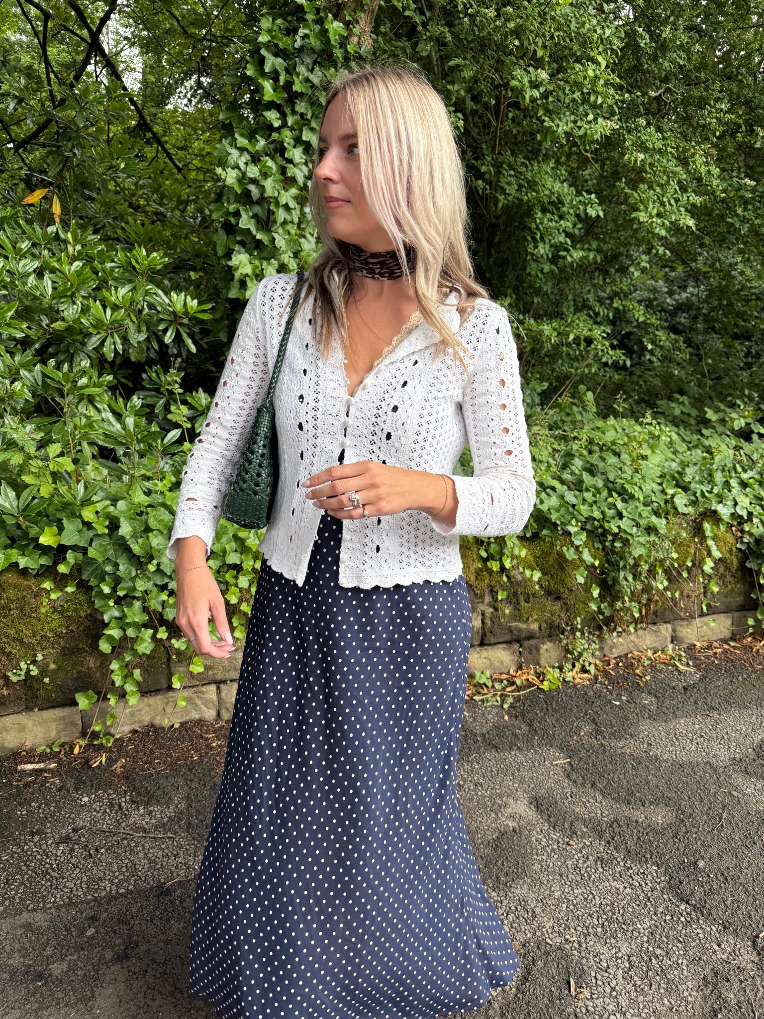 Polka dots and crochet 

#LTKuk #LTKeurope #LTKsummer
