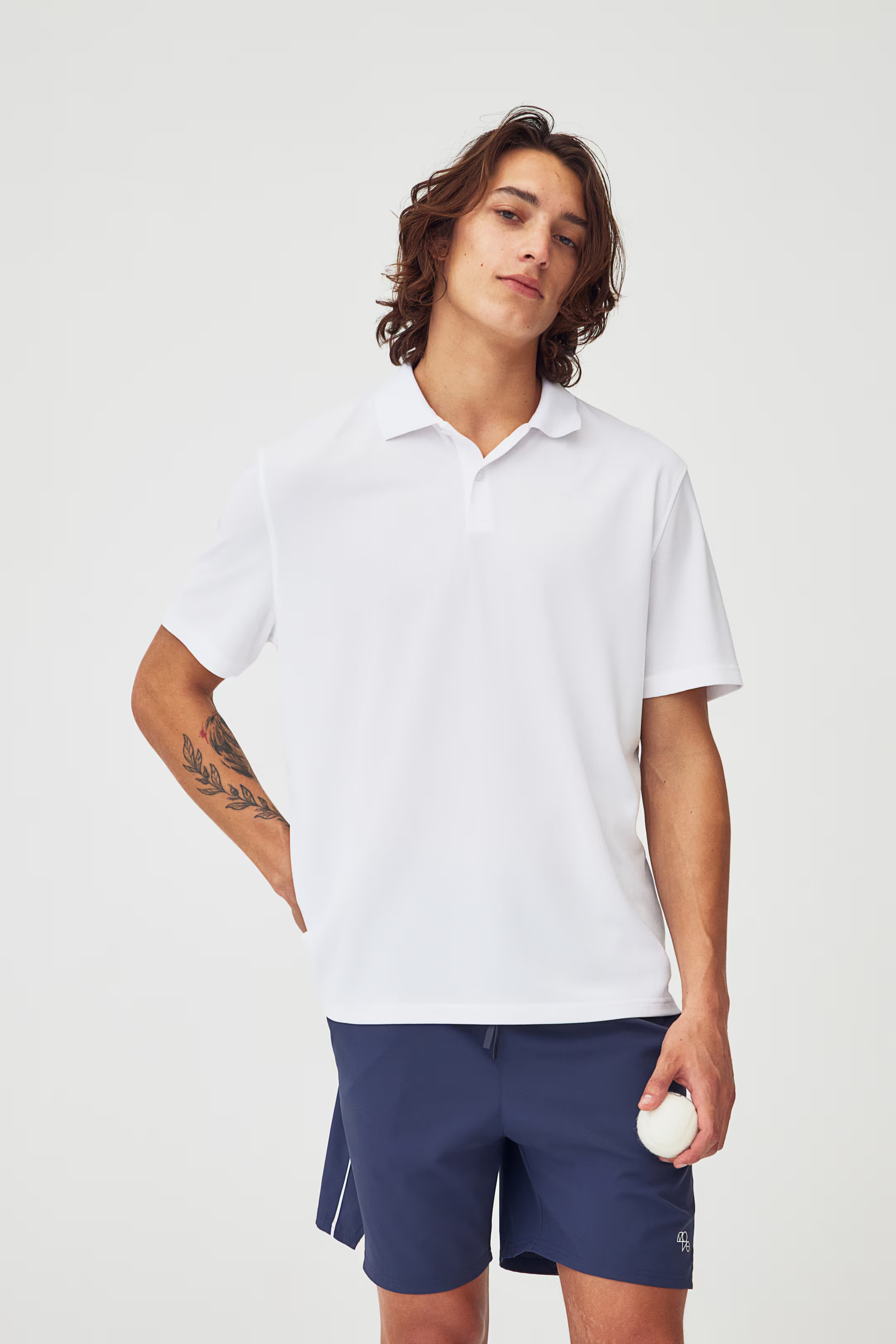 Regular Fit Piqué Sports Shirt | H&M (US + CA)