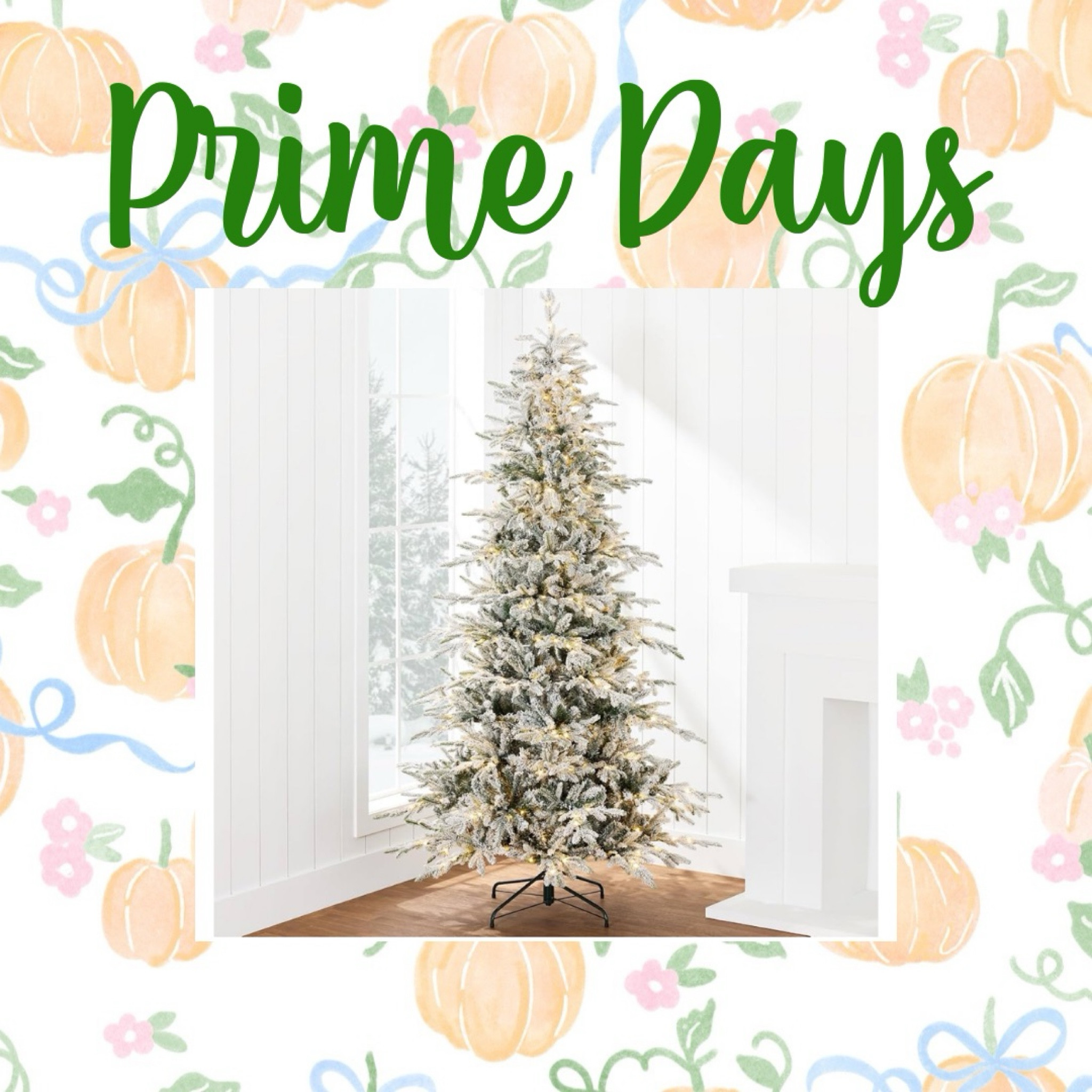 Christmas tree flocked pre-lit 

#LTKHome #LTKxPrimeDay #LTKHoliday