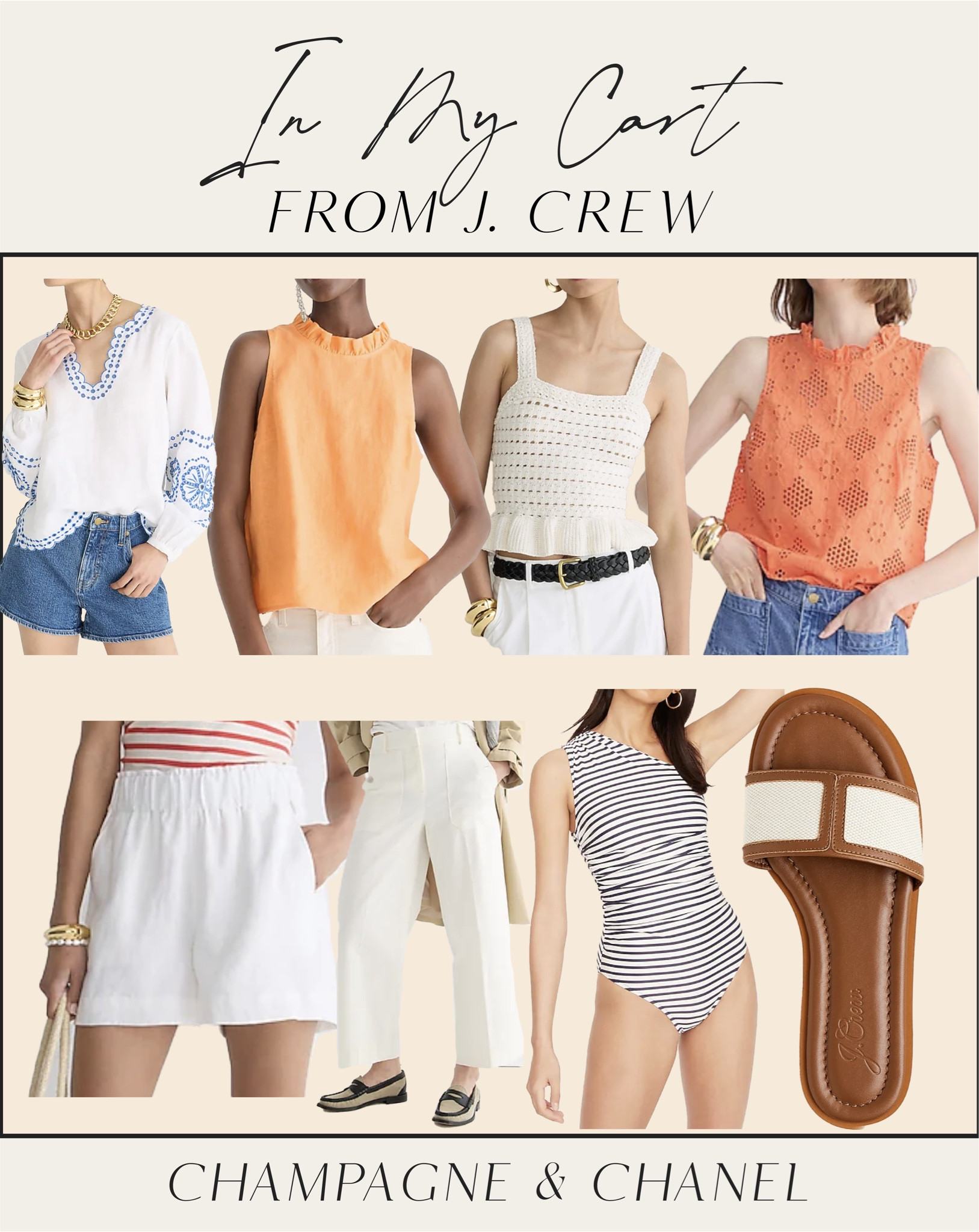 Pull-on linen short curated on LTK