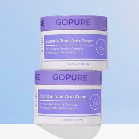 GOPURE Sculpt & Tone Arm Cream 2x Jars | Walmart (US)