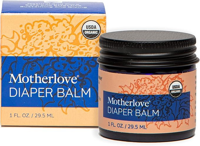 Motherlove Diaper Balm (1oz) Organic Diaper Rash Cream—Soothes Irritation & Restores Yeast Bala... | Amazon (US)
