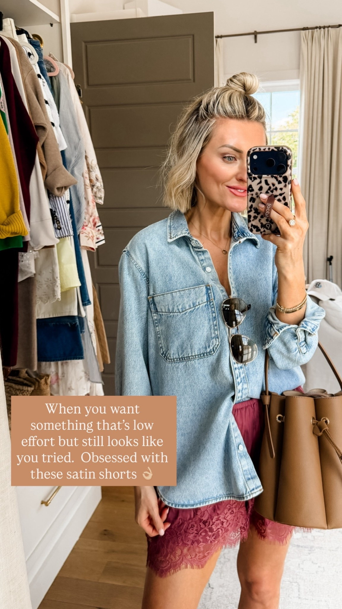 How cute are these silk shorts?! So many ways to style them this season! They come in several other colors! Wearing M in the top & S in the shorts.

Loverly Grey, silk shorts, satin shorts, spring fashion, spring outfit ideas 

#LTKootd #LTKSeasonal