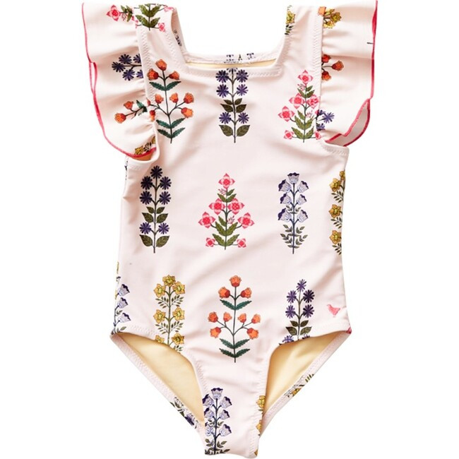 Elsie Swimsuit, Cloud Pink Floral | Maisonette