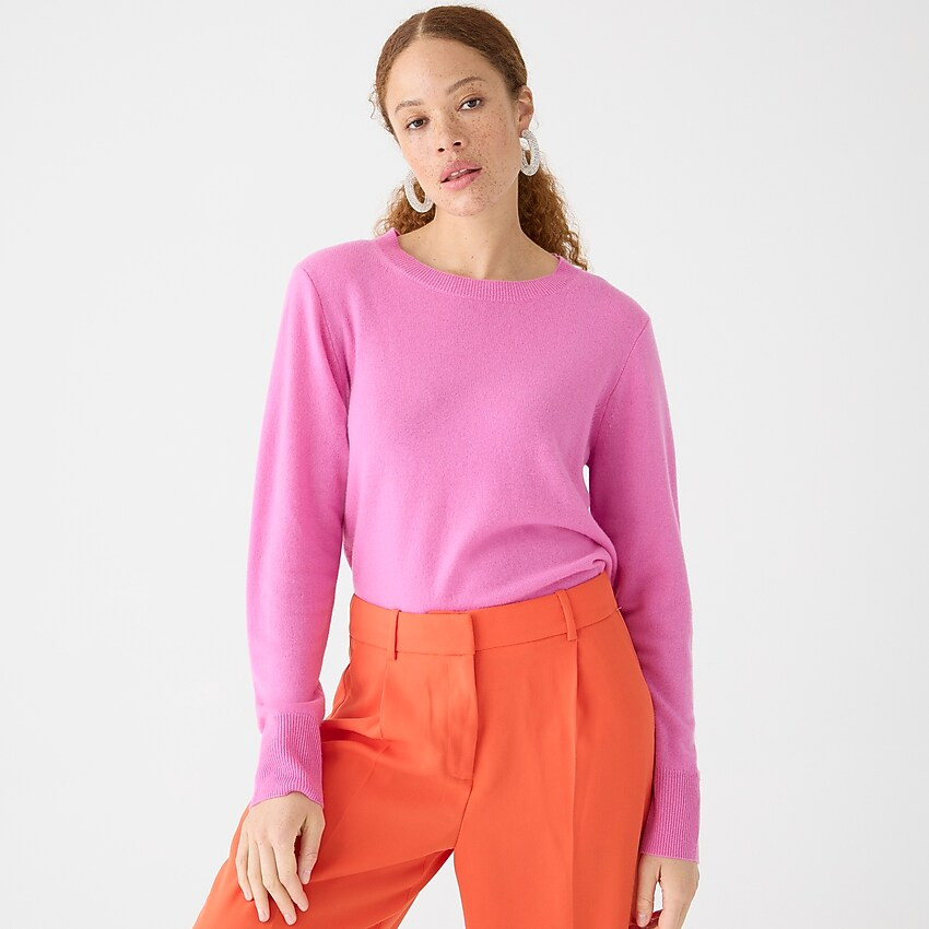 Cashmere classic-fit crewneck sweater | J. Crew US