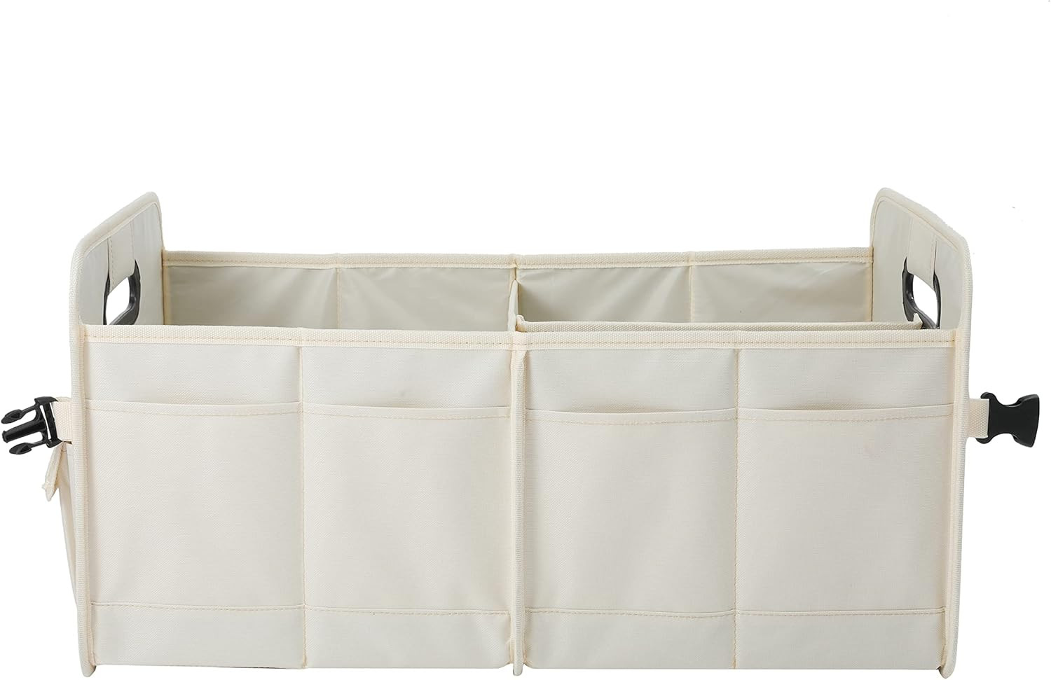 Car Trunk Organizer Car Storage Organizer Collapsible Multi Compartment Car Organizer ... | Amazon (US)