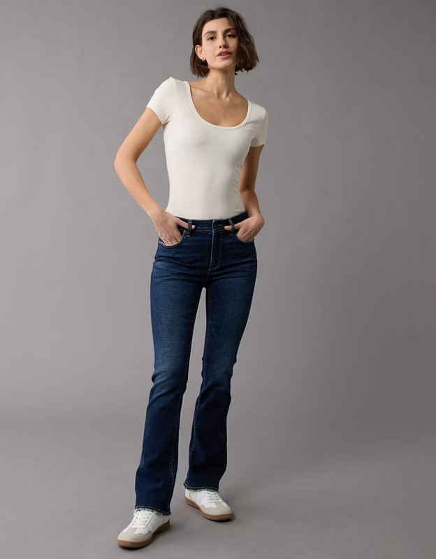 AE Next Level High-Waisted Skinny Kick Jean | American Eagle Outfitters (US & CA)