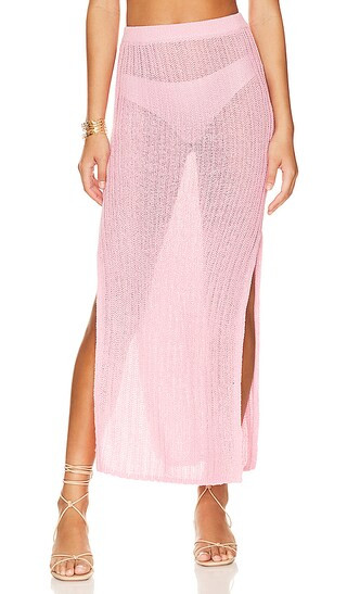 Cleo Skirt in Pink | Revolve Clothing (Global)