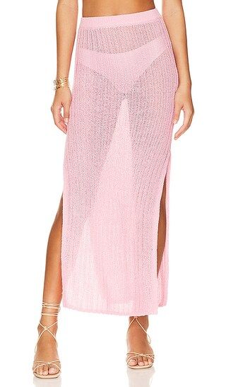 Cleo Skirt in Pink | Revolve Clothing (Global)