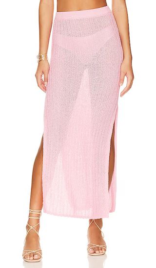Cleo Skirt in Pink | Revolve Clothing (Global)