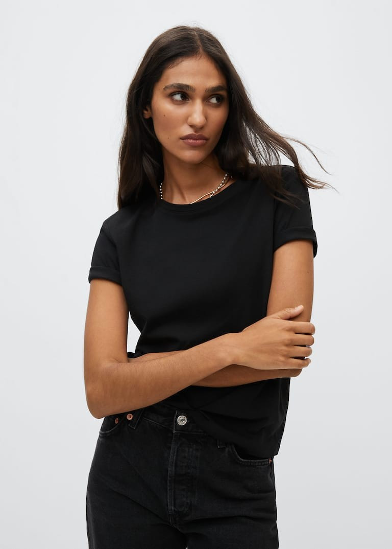 Search: black t shirt (79) | Mango United Kingdom | MANGO (UK)