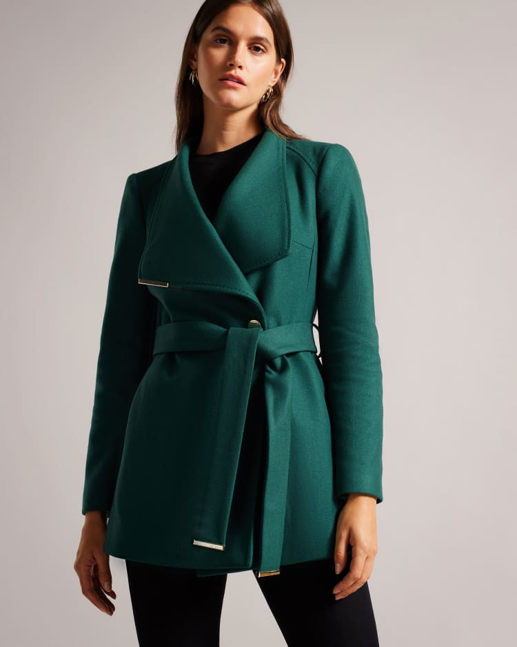 Wool-cashmere wrap coat | Ted Baker (US)